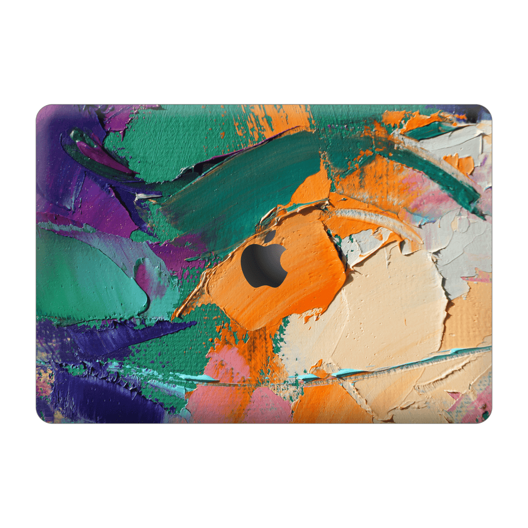 MacBook PRO 16" (2019) Print Printed Custom SIGNATURE Oil Painting Fragment Skin Wrap Sticker Decal Cover Protector by EasySkinz | EasySkinz.com