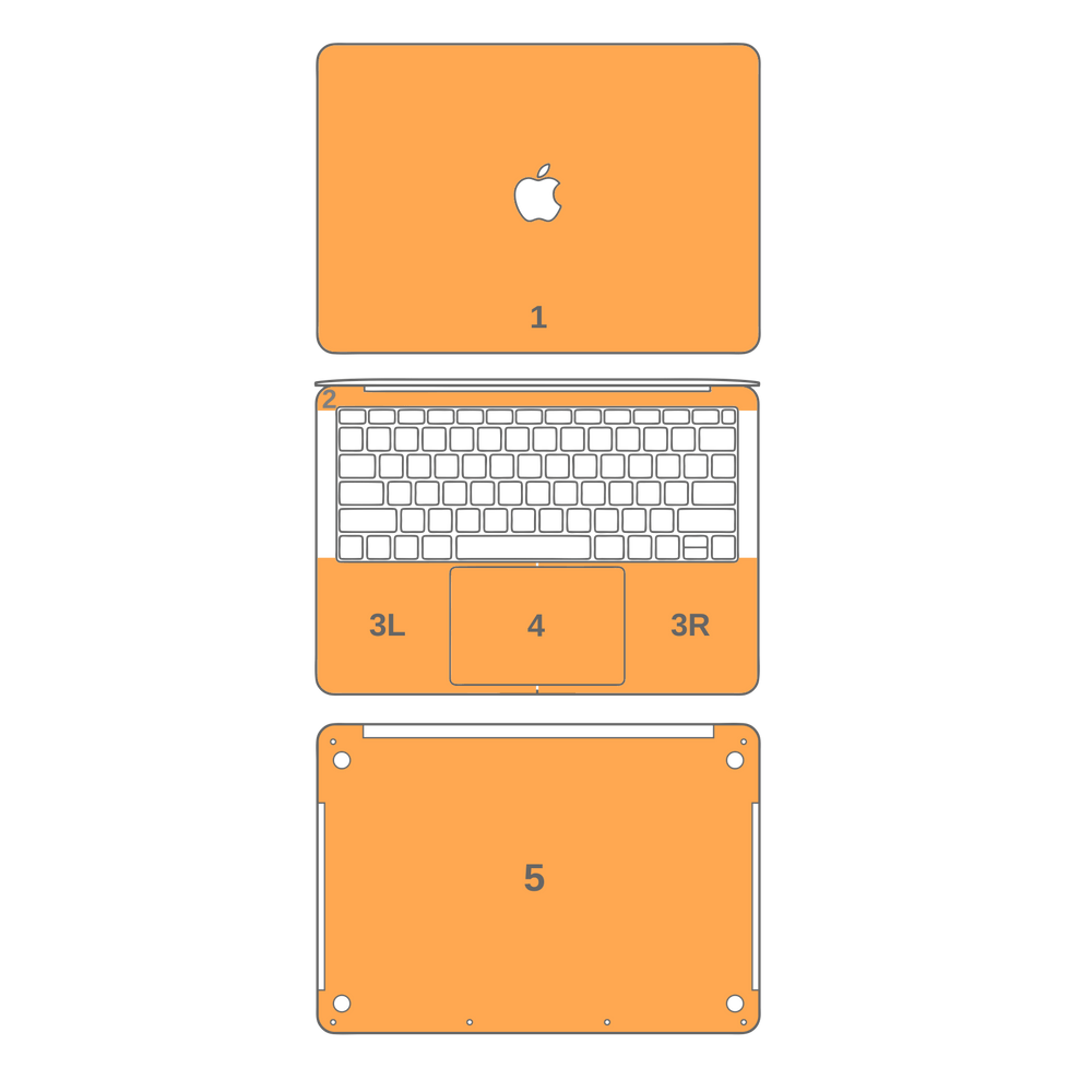 MacBook PRO 16" (2019) SIGNATURE Five Senses Art Skin