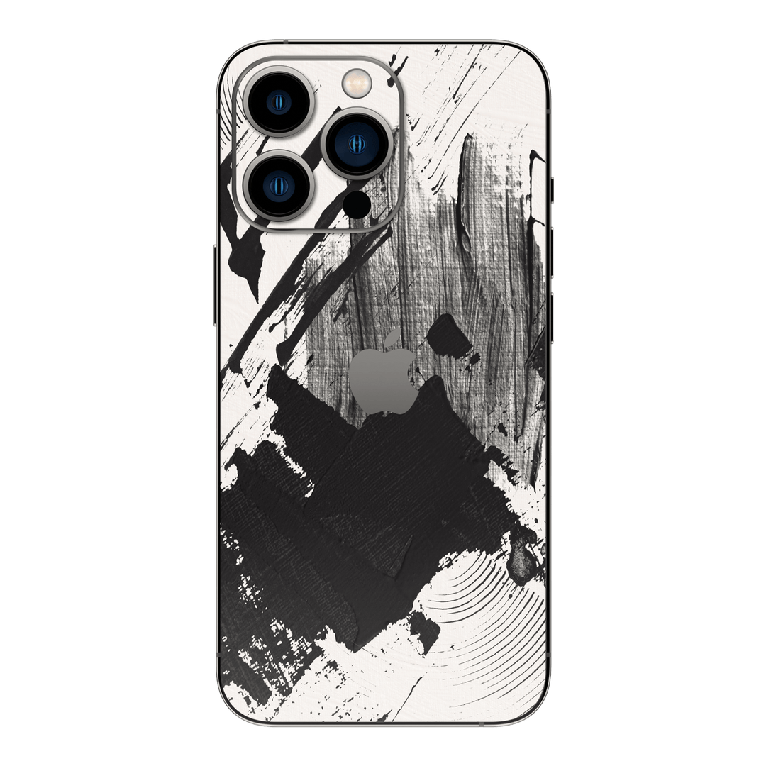 iPhone 13 Pro MAX Print Printed Custom SIGNATURE Black and White Madness Skin Wrap Sticker Decal Cover Protector by EasySkinz | EasySkinz.com
