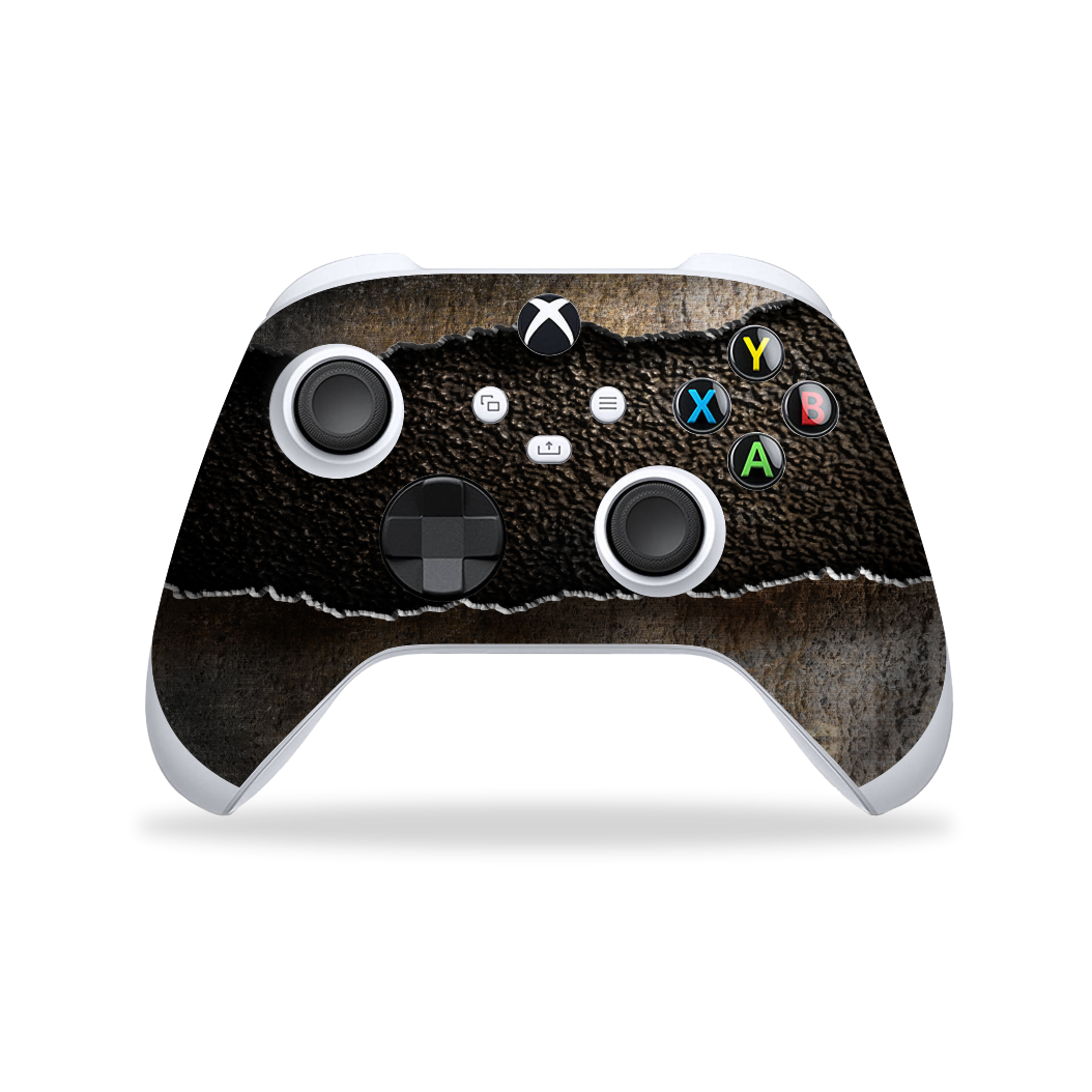 XBOX Series S CONTROLLER Skin - Print Printed Custom Signature RUSTED SHIELD Skin, Wrap, Decal, Protector, Cover by EasySkinz | EasySkinz.com