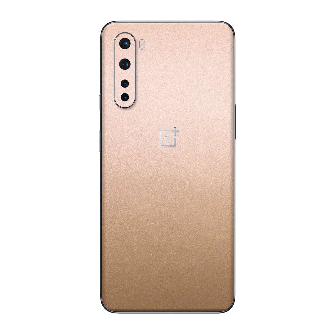 OnePlus Nord Luxuria Rose Gold Metallic Skin Wrap Sticker Decal Cover Protector by EasySkinz
