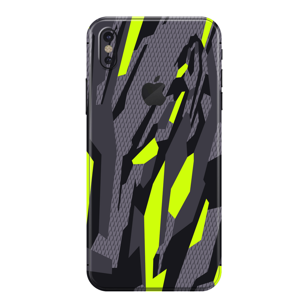 iPhone X Print Printed Custom SIGNATURE Abstract Green Camouflage Skin Wrap Sticker Decal Cover Protector by EasySkinz | EasySkinz.com