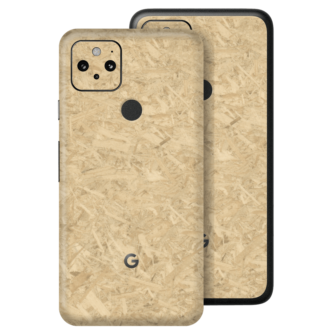 Google Pixel 5 Luxuria Chipboard Wood Wooden Skin Wrap Sticker Decal Cover Protector by EasySkinz | EasySkinz.com