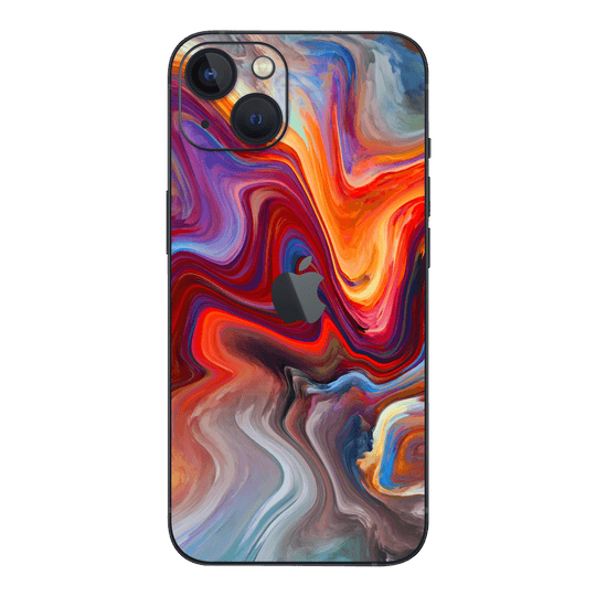 iPhone 13 Print Printed Custom Signature AGATE GEODE Sunrise Visions Skin Wrap Sticker Decal Cover Protector by EasySkinz