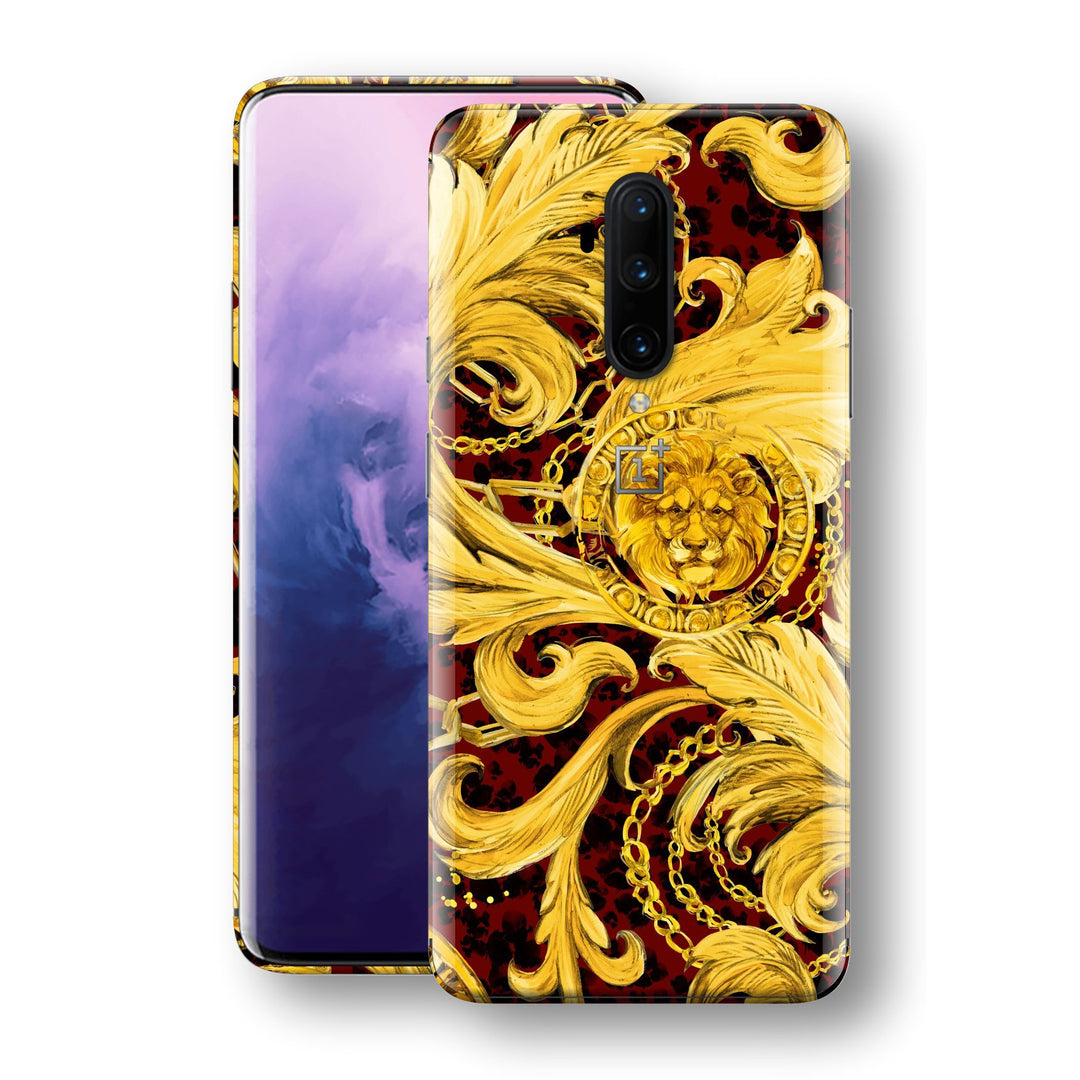 OnePlus 7T PRO Print Custom SIGNATURE GOLD CHAINS Skin, Wrap, Decal, Protector, Cover by EasySkinz | EasySkinz.com