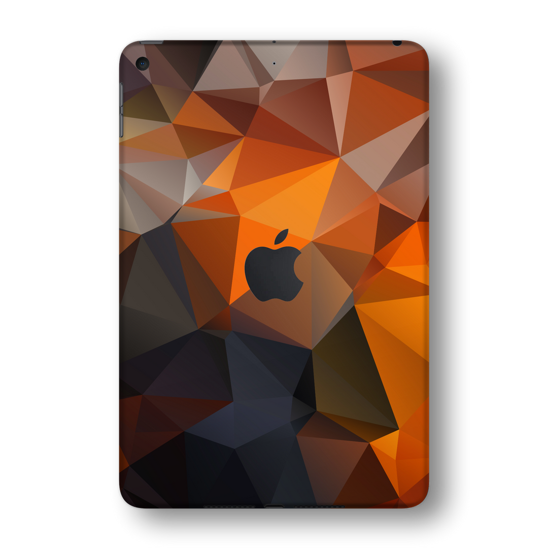 iPad MINI 5 (5th Generation 2019) SIGNATURE Faceted TRIANGLES Skin Wrap Sticker Decal Cover Protector by EasySkinz