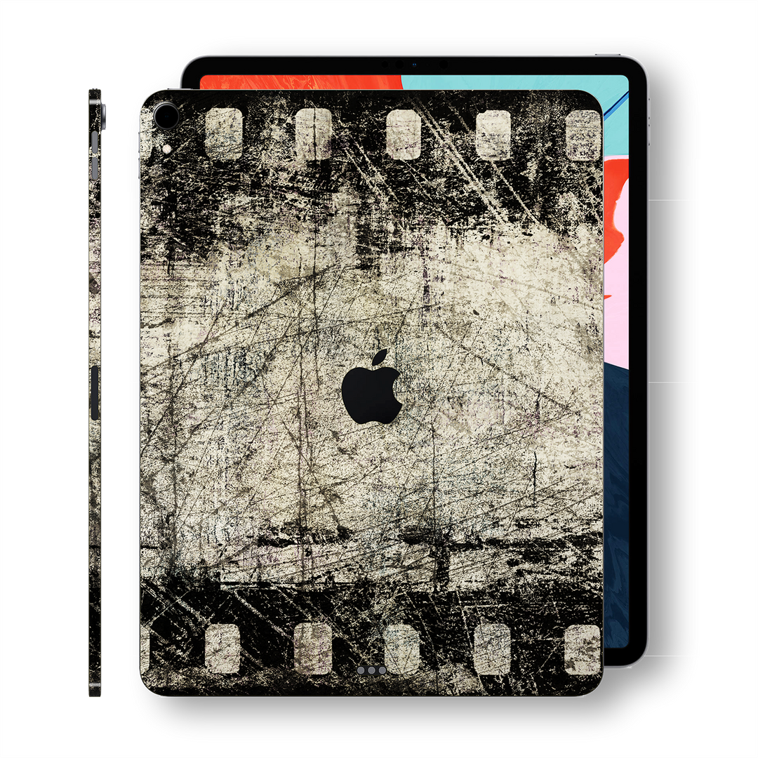 iPad PRO 11" inch 2018 Signature Vintage Cine-Film Printed Skin Wrap Decal Protector | EasySkinz